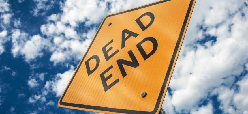 australie dead end sign